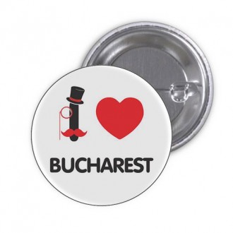 Insigna "I Love Bucharest"