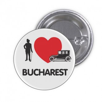 Insigna "I Love Bucharest"